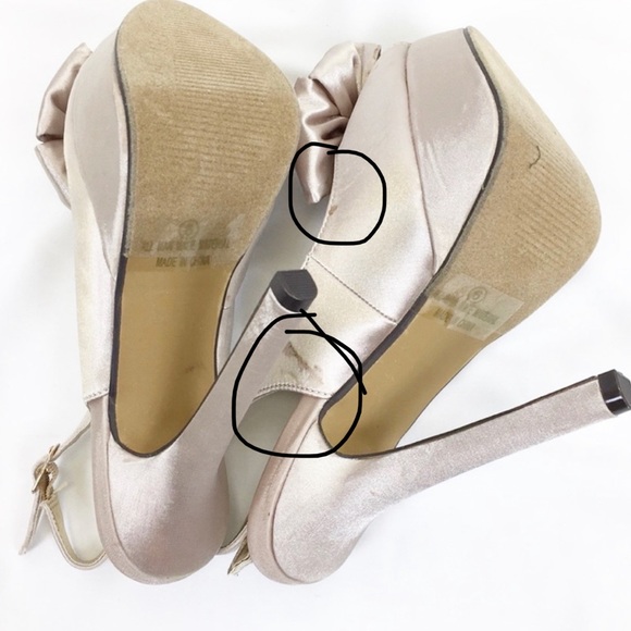 Champagne high heels - Picture 6 of 6